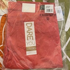 Celebrity Pink skinny jeans - spiced coral